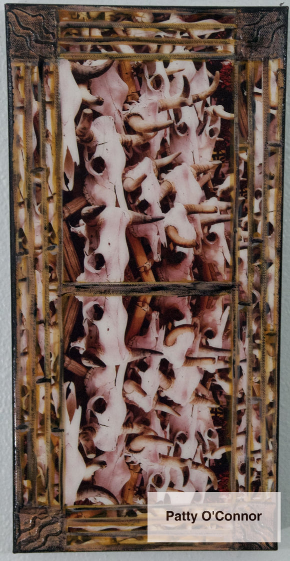 Reflection Cattle Skulls (8X16)