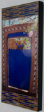 Blue Gate with Tile Border, 12 x 24 x 1.5