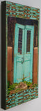 Cortez Turquoise gate, closeup, 12 x 24 x1.5