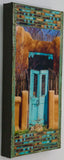 Cortez Turquoise Gate with Header, 8 x 16 x1.5