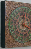Place Ave Gate Mandala Clock, 8x8x1.5