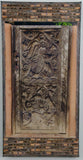 Acequia Carved Brown Angel Gate, 12 x24x1.5