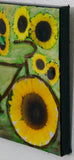 Sunflower Bicycle, 8 x10x.875