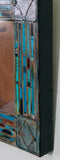 Six Turquoise Gates, 12 x 36 x1.5