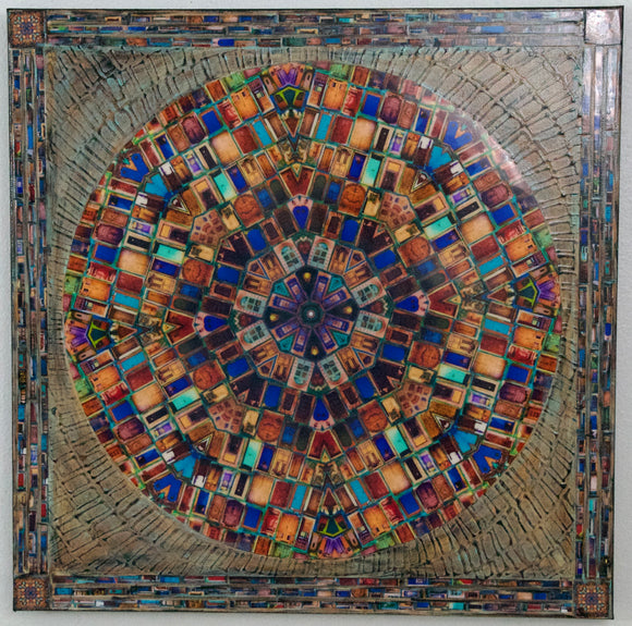 Threshold Mandala, 24 x24x1.5