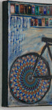 Door Mandala Bicycle ( white gate in corner, 10x8x.875