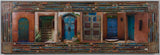 SIx Teal Santa Fe Gates, 12 x 36