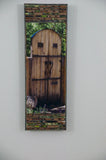 Double Brown Arch Gate, 8 x24 x1.5
