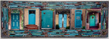 Six Turquoise  Santa Fe Gates, 12 x 36