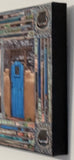 Six Blue and Teal Santa Fe Gates with Antique locks. 12 x36