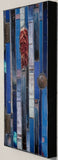 Blue Compostie Gate with Ristra 10 x20