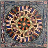 Gate Mandala ( Blue Tones) 18 x18
