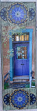 Canyon Rd Purple Door with Mandalas, 8 x24