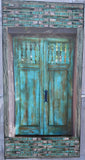Lucero Rd Teal Gate, 12 x24