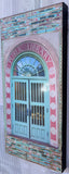 Santa Fe Library Door, 12 x24