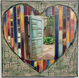 Welcoming Heart, Green Canyon Road Courtyard Gate, 12 x12