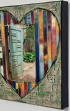 Welcoming Heart, Green Canyon Road Courtyard Gate, 12 x12