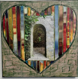 Welcoming Heart, Wallingford Tower Door, 12 x12