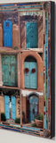 Nine Santa fe Turquoise Gates, 18 x24 x 1.5