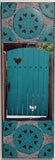 Love You Night and Day Gate with Mandala BOrder, 8x24x1.5