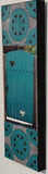 Love You Night and Day Gate with Mandala BOrder, 8x24x1.5
