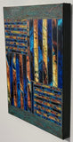 Labradorite Modern Mosaic, 16 x20