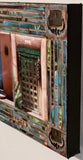 Six Teal Santa Fe Gates, 12 x36 x 1.5