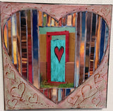 Welcoming Hearts, Heart Gate, 12 x12 x1.5