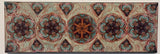 Five Shutterlatch Mandalas, 8 x24 1.5