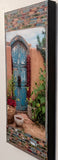 Old Pecos Trail with Sunflowers, 12 x24x1.5