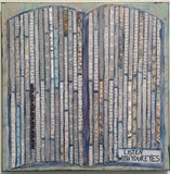 Open Book, Listen with Your Eyes, 16 x16x 1.5