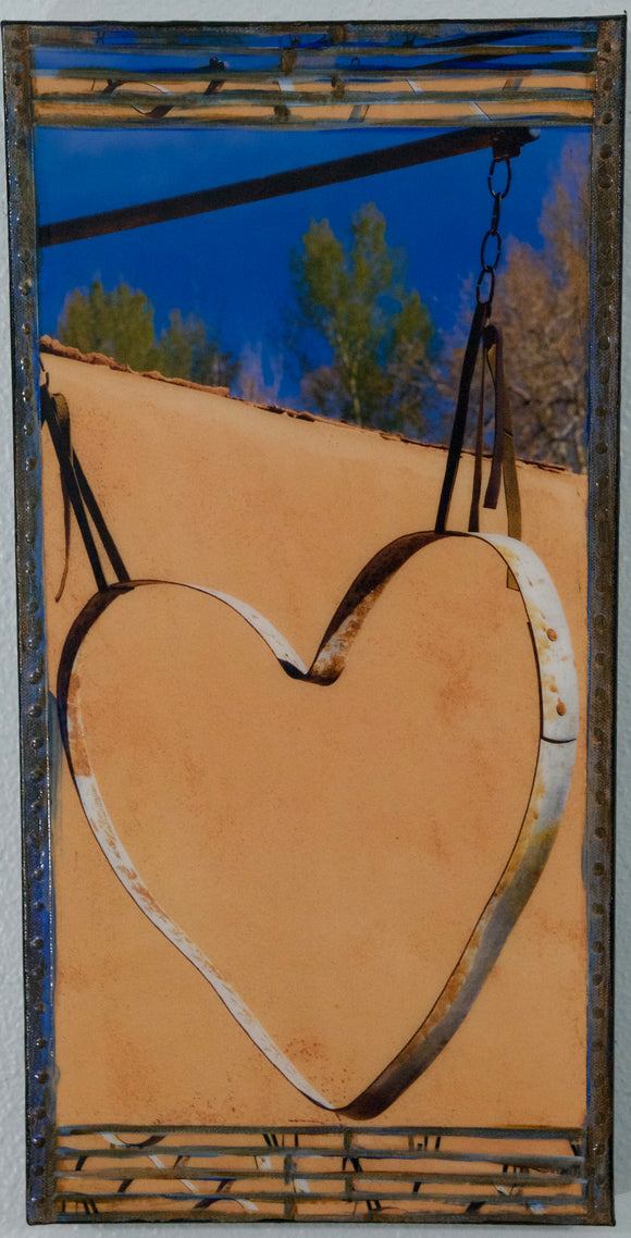 Canyon Road Heart Sign, 10 x 20