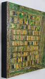 Summer Aspens, Re-Pieced Mosaic, 16 x 16x1.5 ( Board)