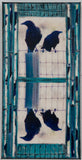 Two Crows on a Fence, 10 x20